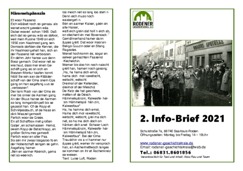 Info-Brief 02-2021